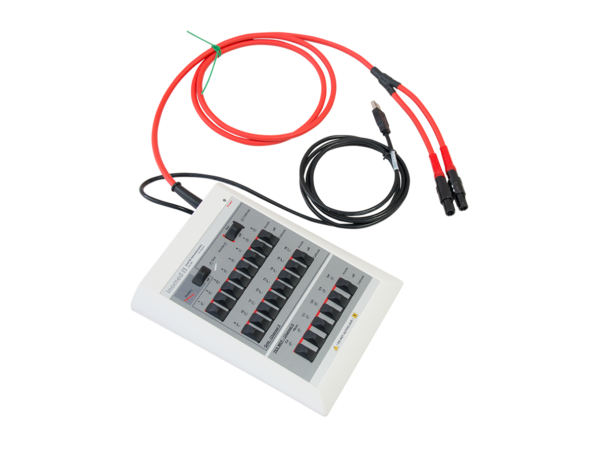 Grid-/TES-Stimulationsmatrix 16 Ch. an ISIS Neurostimulator Grid-/TES-Stimulationsmatrix 16 Ch. an ISIS Neurostimulator